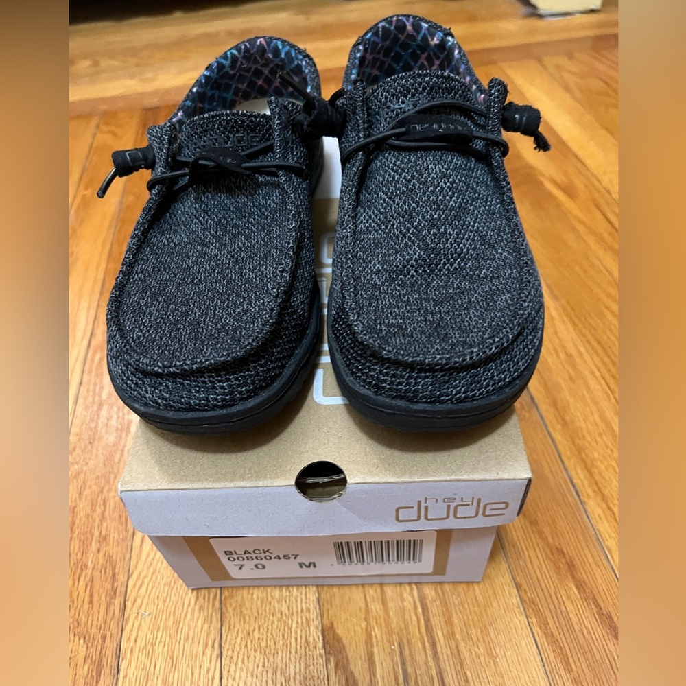 Hey Dude Wendy Sox Micro Total Black